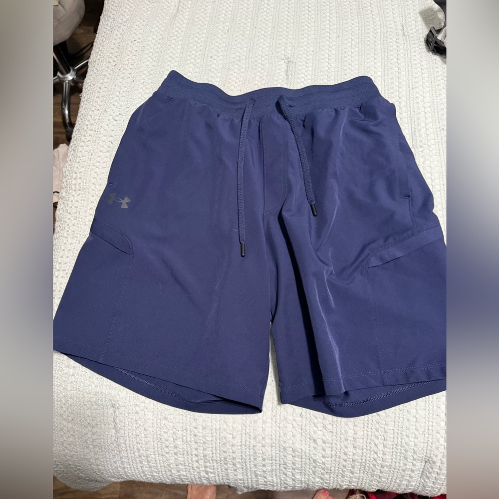 3/$15 Under Armour Men's Navy Athletic Shorts